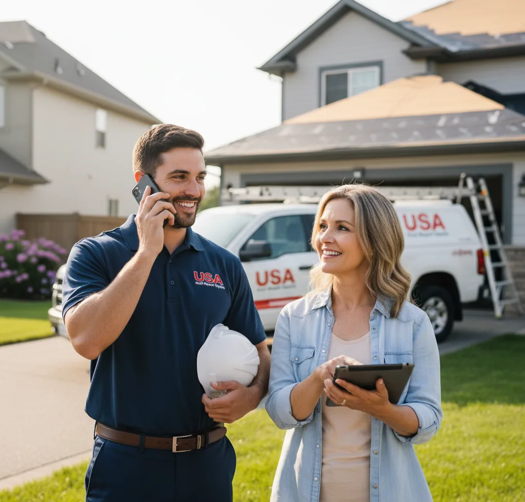 USA Roof Repair Experts customer support in Thatcher